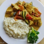 Kurczak curry z warzywami
