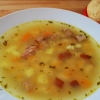 zupa fasolowa z kiełbaską