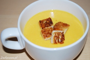 zupa serowa z cheddar