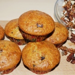 Muffinki z czekoladą i orzechami