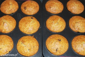 muffinki z orzechami