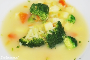 zupa z brokułów
