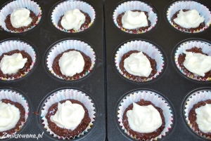 Muffinki czekoladowe z mascarpone