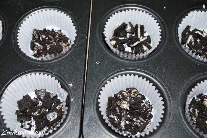 Mini serniczki z oreo